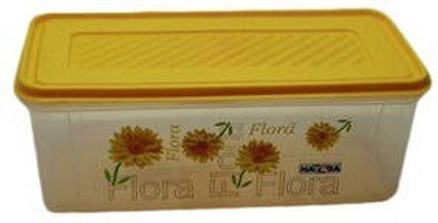 Nayasa - 4000 ml Plastic Grocery Container(Yellow)