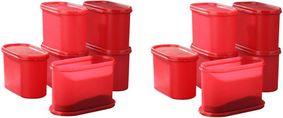 Tallboy Mahaware(microwaveable safe) space saver Candy Red - 1200 ml PP (Polypropylene) Grocery Container(Pack of 12, Red)
Tallboy Mahaware(microwaveable safe) space saver Candy Red - 1200 ml PP (Polypropylene) Grocery Container(Pack of 12, Red)