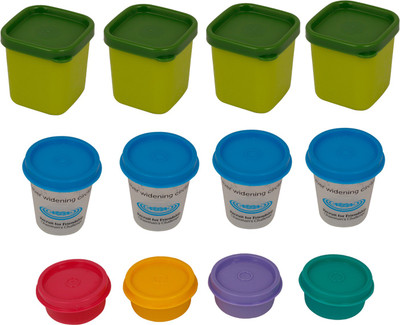 Tupperware - 80 ml, 60 ml, 30 ml Plastic Grocery Container(Pack of 12, Multicolor)
Tupperware - 80 ml, 60 ml, 30 ml Plastic Grocery Container(Pack of 12, Multicolor)