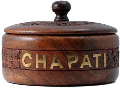 Woodde Handmade Woodeen Carving Chapati Hot-Pot Small - 500 ml Wood Grocery Container(Brown)
Woodde Handmade Woodeen Carving Chapati Hot-Pot Small - 500 ml Wood Grocery Container(Brown)