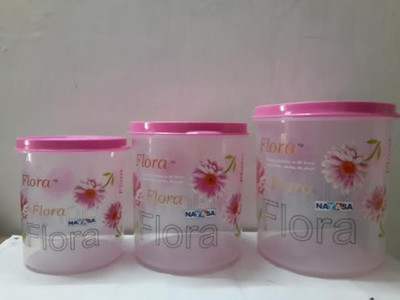Nayasa - 5200 ml, 7600 ml, 11800 ml Plastic Grocery Container(Pack of 3, Pink)
Nayasa - 5200 ml, 7600 ml, 11800 ml Plastic Grocery Container(Pack of 3, Pink)