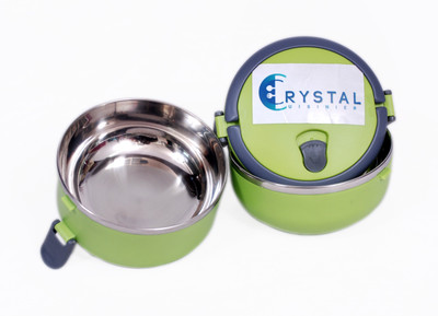 Crystal Cuisinier Lunch Box Container With 2 Layer - 1400 ml Plastic, Steel Grocery Container(Multicolor)
Crystal Cuisinier Lunch Box Container With 2 Layer - 1400 ml Plastic, Steel Grocery Container(Multicolor)