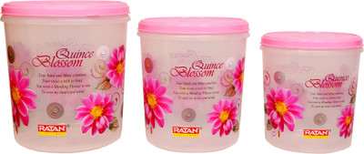 Ratan - 5000 ml, 7500 ml, 10000 ml Plastic Grocery Container(Pack of 3, Pink)
Ratan - 5000 ml, 7500 ml, 10000 ml Plastic Grocery Container(Pack of 3, Pink)