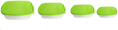 Velgo - 200 ml, 400 ml, 900 ml, 1500 ml Plastic Grocery Container(Pack of 4, Green)
Velgo - 200 ml, 400 ml, 900 ml, 1500 ml Plastic Grocery Container(Pack of 4, Green)