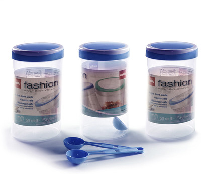 Cello Fashion - E Container (3 pcs) 2000 ml Blue - 2000 ml Plastic Grocery Container(Pack of 3, Blue)
Cello Fashion - E Container (3 pcs) 2000 ml Blue - 2000 ml Plastic Grocery Container(Pack of 3, Blue)