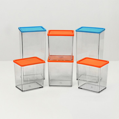Disha Marketing Disha Transparent Container 6 Pcs Combo - 0.8 L Plastic Grocery Container(Pack of 2, Clear)
Disha Marketing Disha Transparent Container 6 Pcs Combo - 0.8 L Plastic Grocery Container(Pack of 2, Clear)