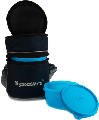 Signoraware Officer lunch box with Bag - 450 ml, 310 ml Plastic Food Storage(Pack of 3, Blue)
Signoraware Officer lunch box with Bag - 450 ml, 310 ml Plastic Food Storage(Pack of 3, Blue)