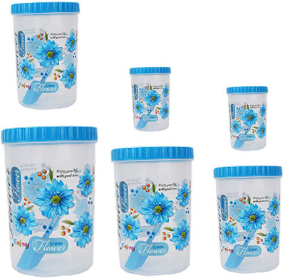 Stylobby - 1000 ml, 1200 ml, 1100 ml, 250 ml, 1000 ml, 250 ml Polypropylene Grocery Container(Pack of 6, Blue)
Stylobby - 1000 ml, 1200 ml, 1100 ml, 250 ml, 1000 ml, 250 ml Polypropylene Grocery Container(Pack of 6, Blue)