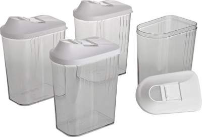 Disha Marketing - 1500 ml PP (Polypropylene) Grocery Container(Pack of 4, White)
Disha Marketing - 1500 ml PP (Polypropylene) Grocery Container(Pack of 4, White)