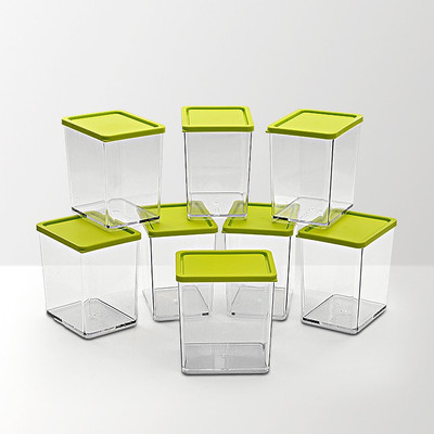 Disha Unbreakable Foodgrade Transparent 8 M Containers green - 600 ml Plastic Grocery Container(Pack of 8, Green)
Disha Unbreakable Foodgrade Transparent 8 M Containers green - 600 ml Plastic Grocery Container(Pack of 8, Green)
