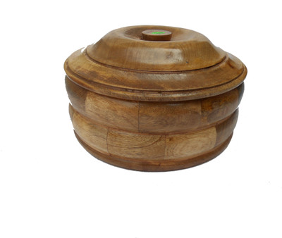 Handicraft HAND CRAFTED CHAPATI BOX - 1500 ml Wood Grocery Container(Brown)
Handicraft HAND CRAFTED CHAPATI BOX - 1500 ml Wood Grocery Container(Brown)