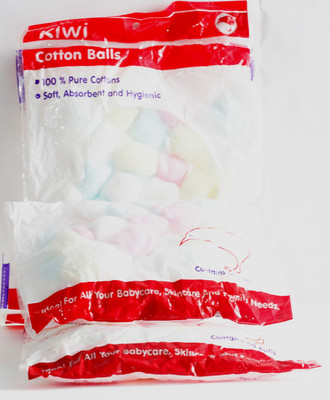 Brndey kiwi Cotton Balls(Pack of 30)