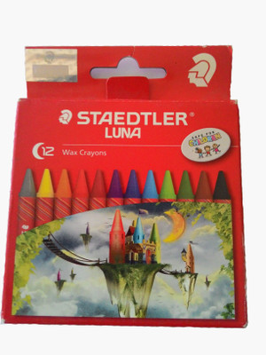 Staedtler LUNA Wax Crayon(Set of 1, Black, Violet, Blue, Red, Orange, Light Blue, Magenta, Yellow, Green, Brown.Pink.)
Staedtler LUNA Wax Crayon(Set of 1, Black, Violet, Blue, Red, Orange, Light Blue, Magenta, Yellow, Green, Brown.Pink.)