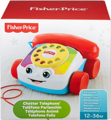 Fisher-Price Chatter Telephone(Multicolor)
Fisher-Price Chatter Telephone(Multicolor)