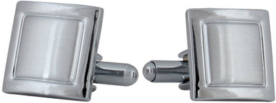 The Jewel Box Stainless Steel Cufflink(Silver)