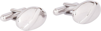 Park Avenue Metal Cufflink Set(Silver)