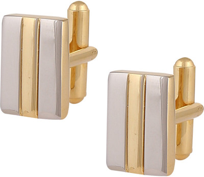 Park Avenue Metal Cufflink Set(Gold)