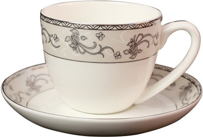 Aspirationz Bone China(Multicolor, Pack of 12)