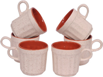 Elite Handicrafts White And Maroon Ceramic Tea Cups Set Of 6 Ceramic(White, Brown, Pack of 6)
Elite Handicrafts White And Maroon Ceramic Tea Cups Set Of 6 Ceramic(White, Brown, Pack of 6)