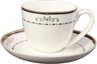 Aspirationz Bone China(Multicolor, Pack of 12)