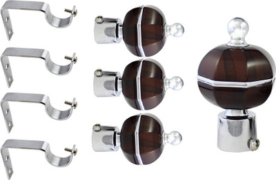 JAKABA Gold Curtain Knobs(Pack of 8)