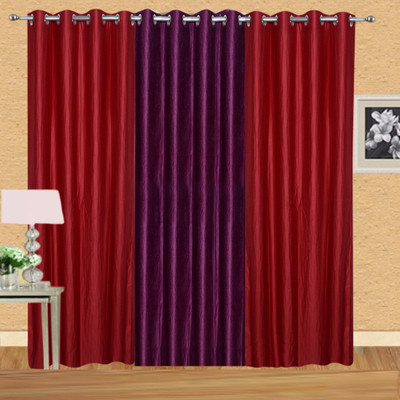 Excel Bazaar 275 cm (9 ft) Polyester Long Door Curtain (Pack Of 3)(Solid, Red, Wine)
Excel Bazaar 275 cm (9 ft) Polyester Long Door Curtain (Pack Of 3)(Solid, Red, Wine)