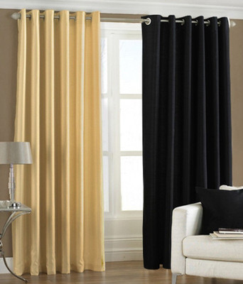 PHome Decor 213 cm (7 ft) Polyester Door Curtain (Pack Of 2)(Plain, 1 Fawn 1 Black)
PHome Decor 213 cm (7 ft) Polyester Door Curtain (Pack Of 2)(Plain, 1 Fawn 1 Black)