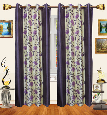 Decor Bazaar 154 cm (5 ft) Polyester Window Curtain Single Curtain(Motif, Purple)
Decor Bazaar 154 cm (5 ft) Polyester Window Curtain Single Curtain(Motif, Purple)