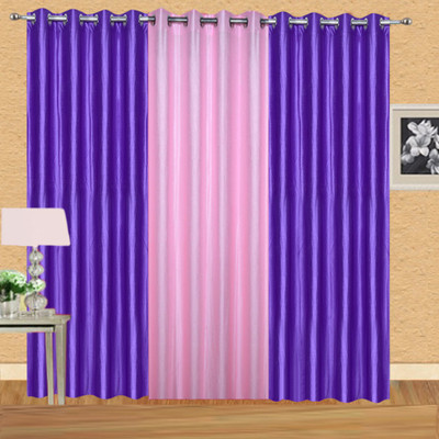 Excel Bazaar 214 cm (7 ft) Polycotton Door Curtain (Pack Of 3)(Plain, Purple-1lightpink)
Excel Bazaar 214 cm (7 ft) Polycotton Door Curtain (Pack Of 3)(Plain, Purple-1lightpink)