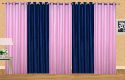 Stella Creations 214 cm (7 ft) Polyester Door Curtain (Pack Of 5)(Solid, Pink, Blue), Blue;pink
Stella Creations 214 cm (7 ft) Polyester Door Curtain (Pack Of 5)(Solid, Pink, Blue), Blue;pink