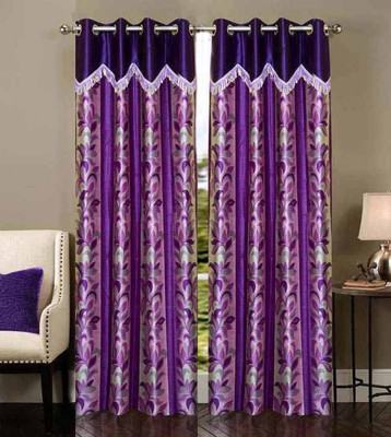 Stella Creations 214 cm (7 ft) Polyester Door Curtain (Pack Of 2)(Printed, Purple)
Stella Creations 214 cm (7 ft) Polyester Door Curtain (Pack Of 2)(Printed, Purple)