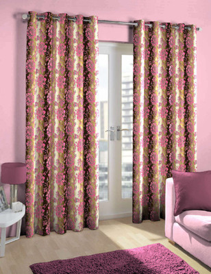 Skipper 214 cm (7 ft) Polyester Door Curtain Single Curtain(Floral, Pink/Brown)
Skipper 214 cm (7 ft) Polyester Door Curtain Single Curtain(Floral, Pink/Brown)