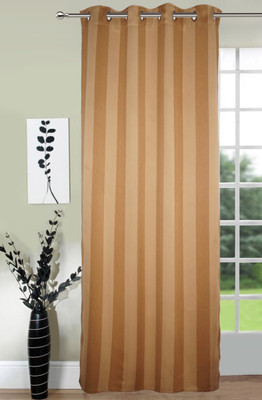 Lushomes 230 cm (8 ft) Polyester Door Curtain Single Curtain(Striped, Gold)
Lushomes 230 cm (8 ft) Polyester Door Curtain Single Curtain(Striped, Gold)