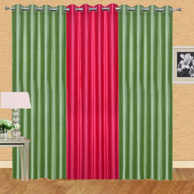 Excel Bazaar 275 cm (9 ft) Polyester Long Door Curtain (Pack Of 3)(Solid, Pista, Dark Pink)
Excel Bazaar 275 cm (9 ft) Polyester Long Door Curtain (Pack Of 3)(Solid, Pista, Dark Pink)