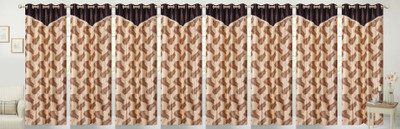 Stella Creations 275 cm (9 ft) Polyester Long Door Curtain (Pack Of 8)(Printed, Brown)
Stella Creations 275 cm (9 ft) Polyester Long Door Curtain (Pack Of 8)(Printed, Brown)