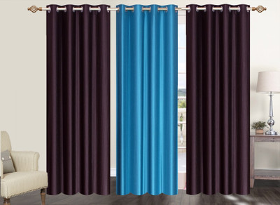 Furnishing Zone 274 cm (9 ft) Polyester Long Door Curtain (Pack Of 3)(Plain, Brown, Blue), Blue;brown
Furnishing Zone 274 cm (9 ft) Polyester Long Door Curtain (Pack Of 3)(Plain, Brown, Blue), Blue;brown