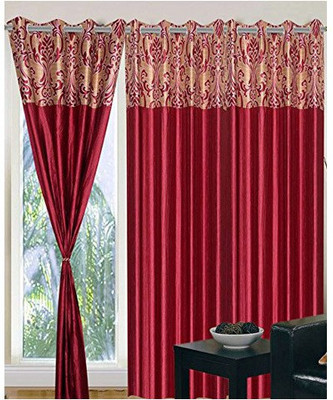 Italian Fab 152 cm (5 ft) Polyester Window Curtain (Pack Of 2)(Printed, Maroon)
Italian Fab 152 cm (5 ft) Polyester Window Curtain (Pack Of 2)(Printed, Maroon)