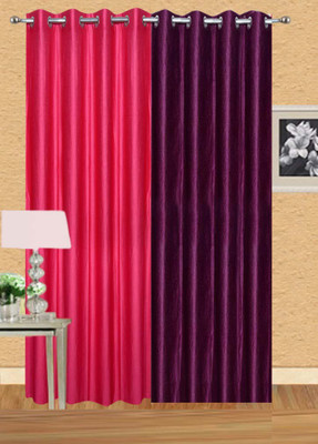 Ville Style 275 cm (9 ft) Polyester Long Door Curtain (Pack Of 2)(Solid, Pink, Purple)
Ville Style 275 cm (9 ft) Polyester Long Door Curtain (Pack Of 2)(Solid, Pink, Purple)