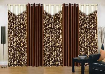Ville Style 275 cm (9 ft) Polyester Long Door Curtain (Pack Of 5)(Abstract, Brown)
Ville Style 275 cm (9 ft) Polyester Long Door Curtain (Pack Of 5)(Abstract, Brown)