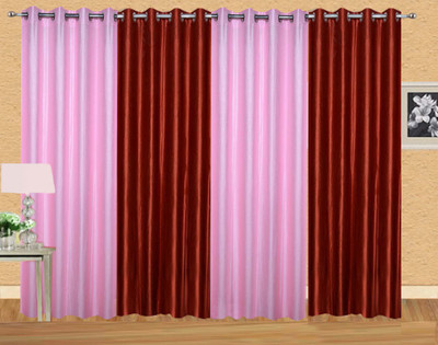 Stella Creations 275 cm (9 ft) Polyester Long Door Curtain (Pack Of 4)(Solid, Pink, Red)
Stella Creations 275 cm (9 ft) Polyester Long Door Curtain (Pack Of 4)(Solid, Pink, Red)