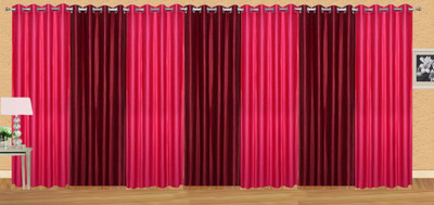 Ville Style 214 cm (7 ft) Polyester Door Curtain (Pack Of 7)(Solid, Pink, Maroon), Maroon;pink
Ville Style 214 cm (7 ft) Polyester Door Curtain (Pack Of 7)(Solid, Pink, Maroon), Maroon;pink