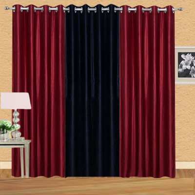 Excel Bazaar 275 cm (9 ft) Polyester Long Door Curtain (Pack Of 3)(Solid, Maroon, Black)
Excel Bazaar 275 cm (9 ft) Polyester Long Door Curtain (Pack Of 3)(Solid, Maroon, Black)