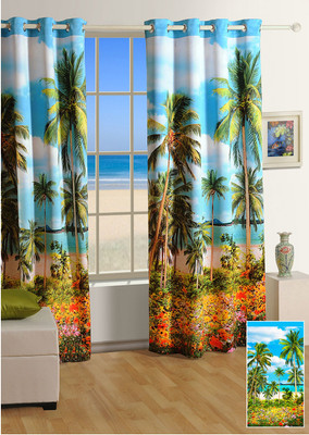 Swayam 225 cm (7 ft) Silk Door Curtain Single Curtain(Printed, Orange, Green, Blue), Blue;green;orange
Swayam 225 cm (7 ft) Silk Door Curtain Single Curtain(Printed, Orange, Green, Blue), Blue;green;orange