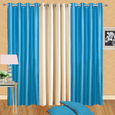 Excel Bazaar 275 cm (9 ft) Polyester Long Door Curtain (Pack Of 3)(Solid, Aqua, Cream)
Excel Bazaar 275 cm (9 ft) Polyester Long Door Curtain (Pack Of 3)(Solid, Aqua, Cream)