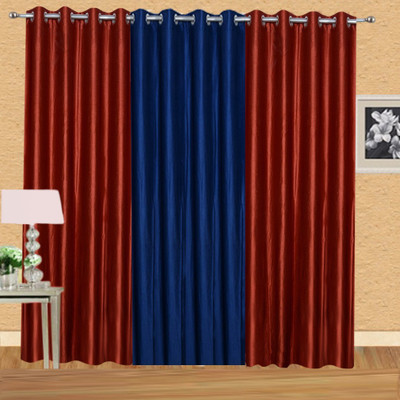 Excel Bazaar 275 cm (9 ft) Polyester Long Door Curtain (Pack Of 3)(Solid, Rust, Neavy Blue)
Excel Bazaar 275 cm (9 ft) Polyester Long Door Curtain (Pack Of 3)(Solid, Rust, Neavy Blue)