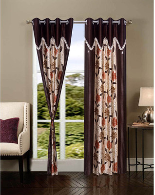 JT International 213.36 cm (7 ft) Polyester Door Curtain (Pack Of 2)(Floral, Multicolor)
JT International 213.36 cm (7 ft) Polyester Door Curtain (Pack Of 2)(Floral, Multicolor)