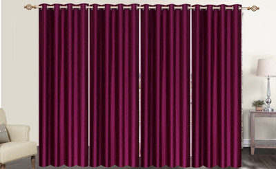 Furnishing Zone 152 cm (5 ft) Polyester Window Curtain (Pack Of 4)(Plain, Purple)
Furnishing Zone 152 cm (5 ft) Polyester Window Curtain (Pack Of 4)(Plain, Purple)