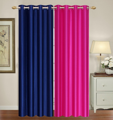 Furnishing Zone 152 cm (5 ft) Polyester Window Curtain (Pack Of 2)(Plain, Pink, Blue), Blue;pink
Furnishing Zone 152 cm (5 ft) Polyester Window Curtain (Pack Of 2)(Plain, Pink, Blue), Blue;pink