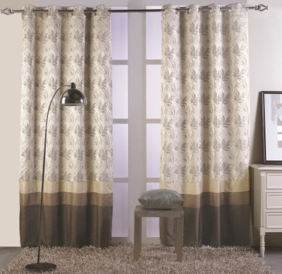 KC HOME 152 cm (5 ft) Polycotton Window Curtain Single Curtain(Floral, Beige, Brown)
KC HOME 152 cm (5 ft) Polycotton Window Curtain Single Curtain(Floral, Beige, Brown)