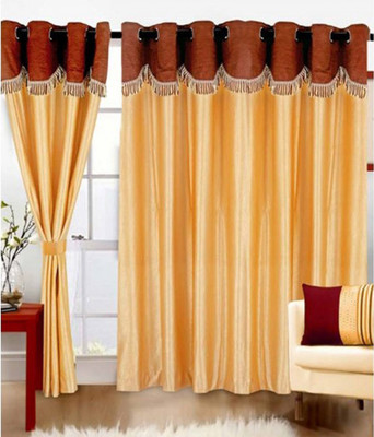 JT International 213.36 cm (7 ft) Polyester Door Curtain (Pack Of 2)(Solid, Multicolor)
JT International 213.36 cm (7 ft) Polyester Door Curtain (Pack Of 2)(Solid, Multicolor)